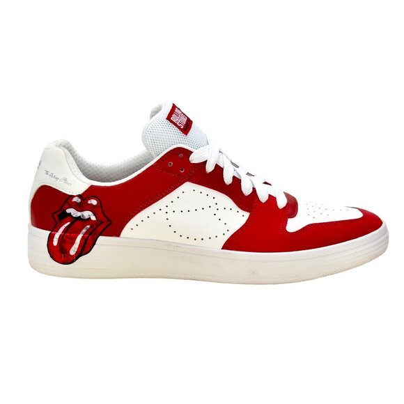Sketchers Other - Rolling Stones x MN Red White Palmilla Marquee Hot Lips Sneakers Size 12 NEW!